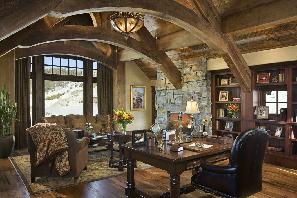 Thiết kế văn phòng phong cách Rustic