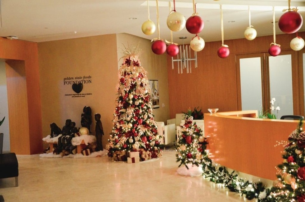trang-tri-noel-van-phong Trang trí noel văn phòng